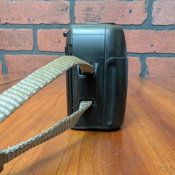 PENTAX Zoom 60-X 35mm 90s Y2K Point & Shoot Film Camera Black TESTED Works - Picture 9 of 11